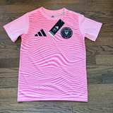 adidas Inter Miami CF Training Jersey Pink girls size S - Image 1