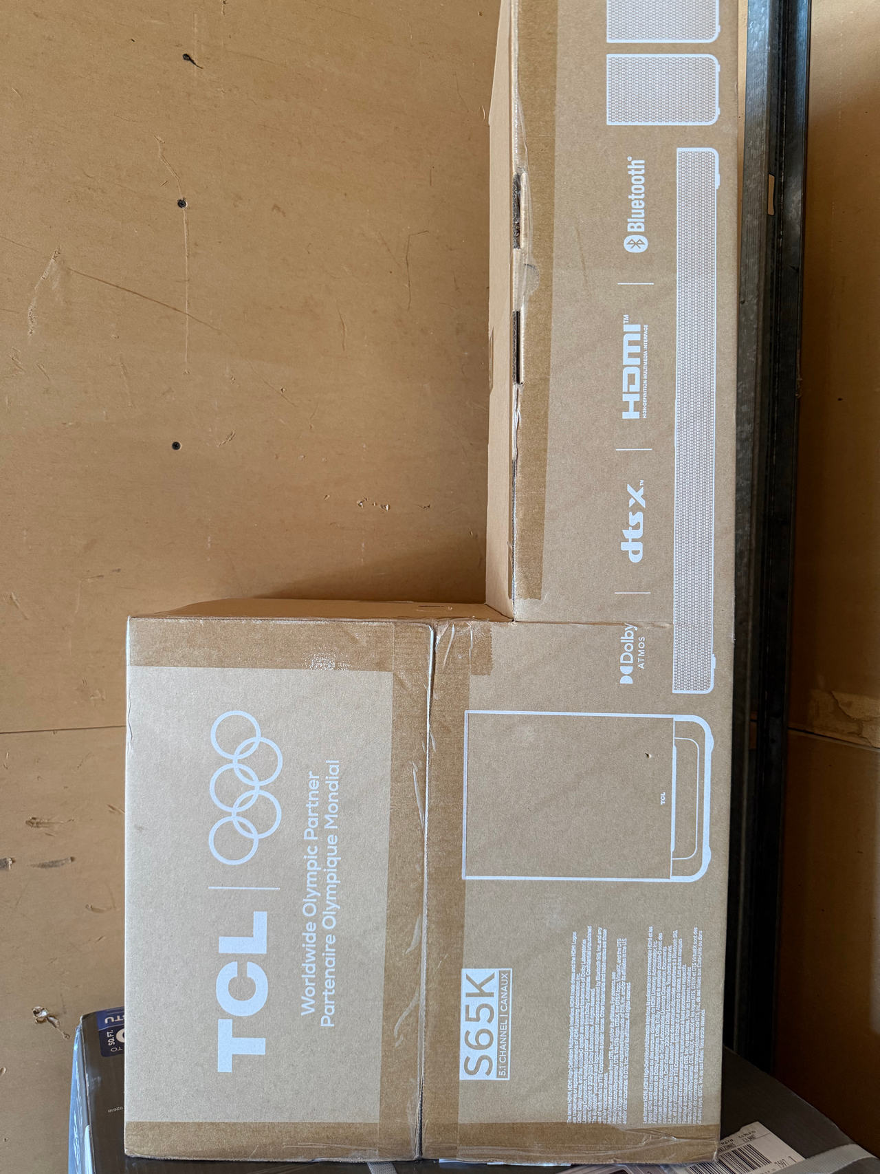 TCL S65K 5.1.2 Channel Sound Bar with Dolby Atmos