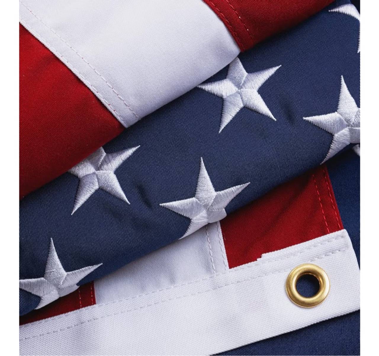 American Flag 3x5 ft Cotton Heavy Duty
