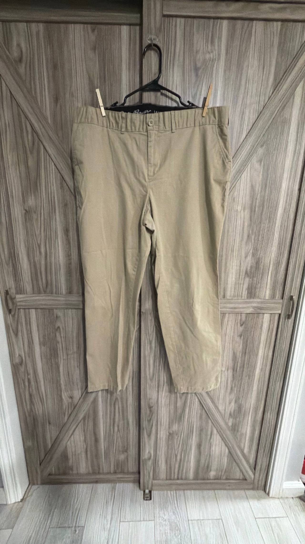 Eddie Bauer Women's Legendary Stretch Pants tan size 20W