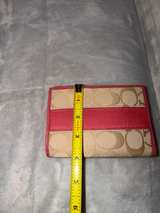 Coach Signature Stripe Bifold Wallet - Image 3
