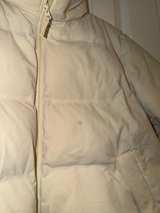 Uniqlo Seamless Down Parka Size Medium Cream Color - Image 7