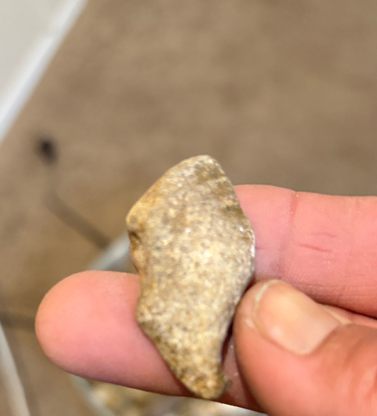 Native American Style Stone Arrowhead