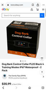 Dog Bark Control Collar PL20 Model - Image 3