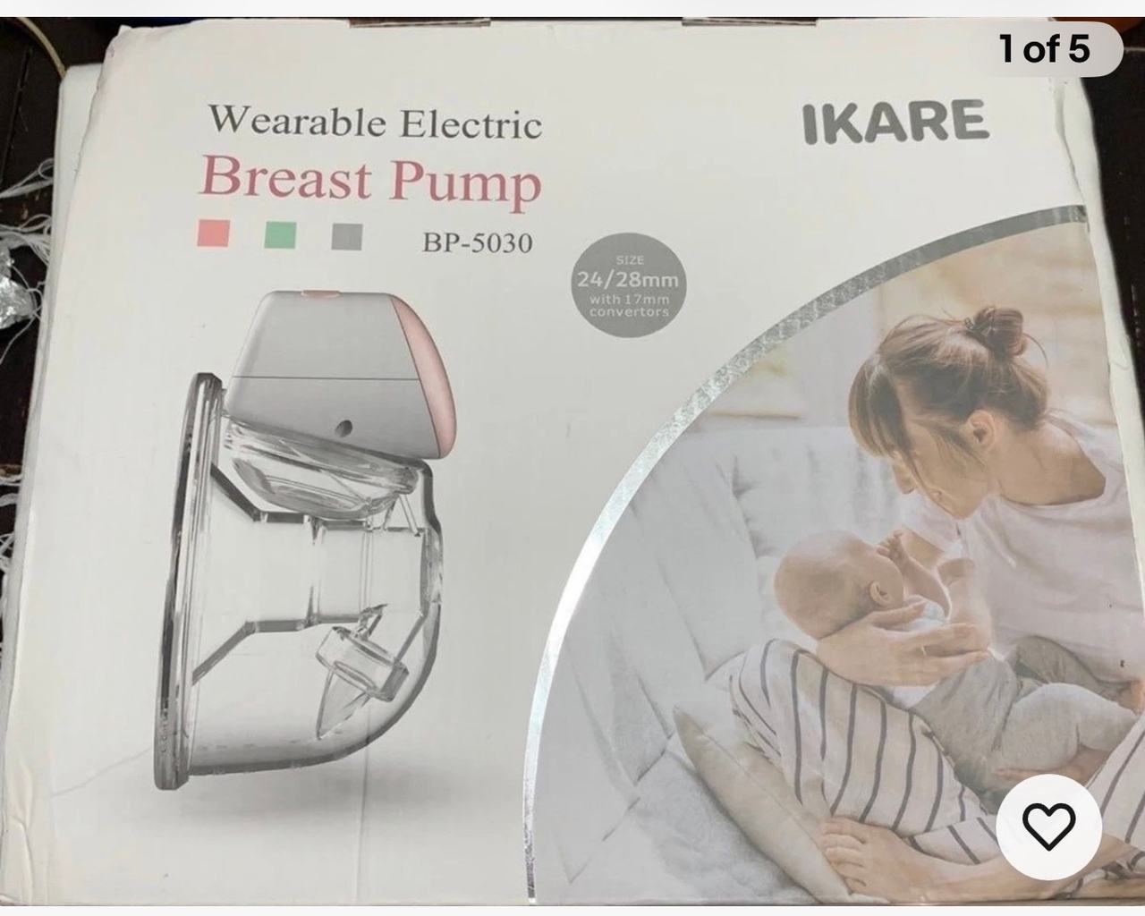 IKARE Wearable Electric Breast Pump BP-5030