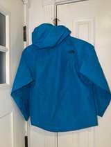 The North Face Blue Jacket with Hood Small 7/8 Kids Children’s. - Image 3
