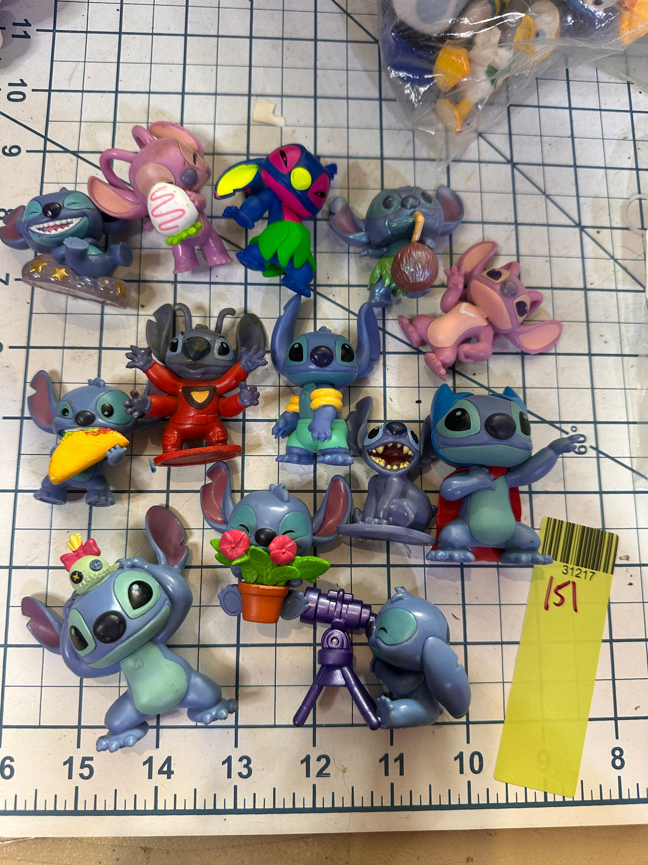 Disney Lilo & Stitch Mini Figure Collection Lot