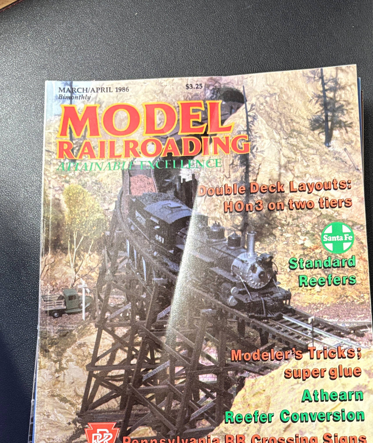 Model Railroading Magazine March/April 1986 Issue