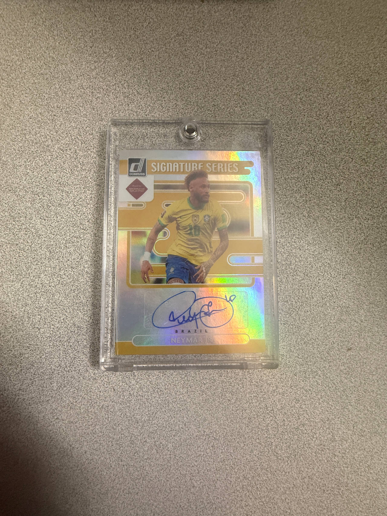 Donruss Signature Series Neymar Jr. Autograph Card