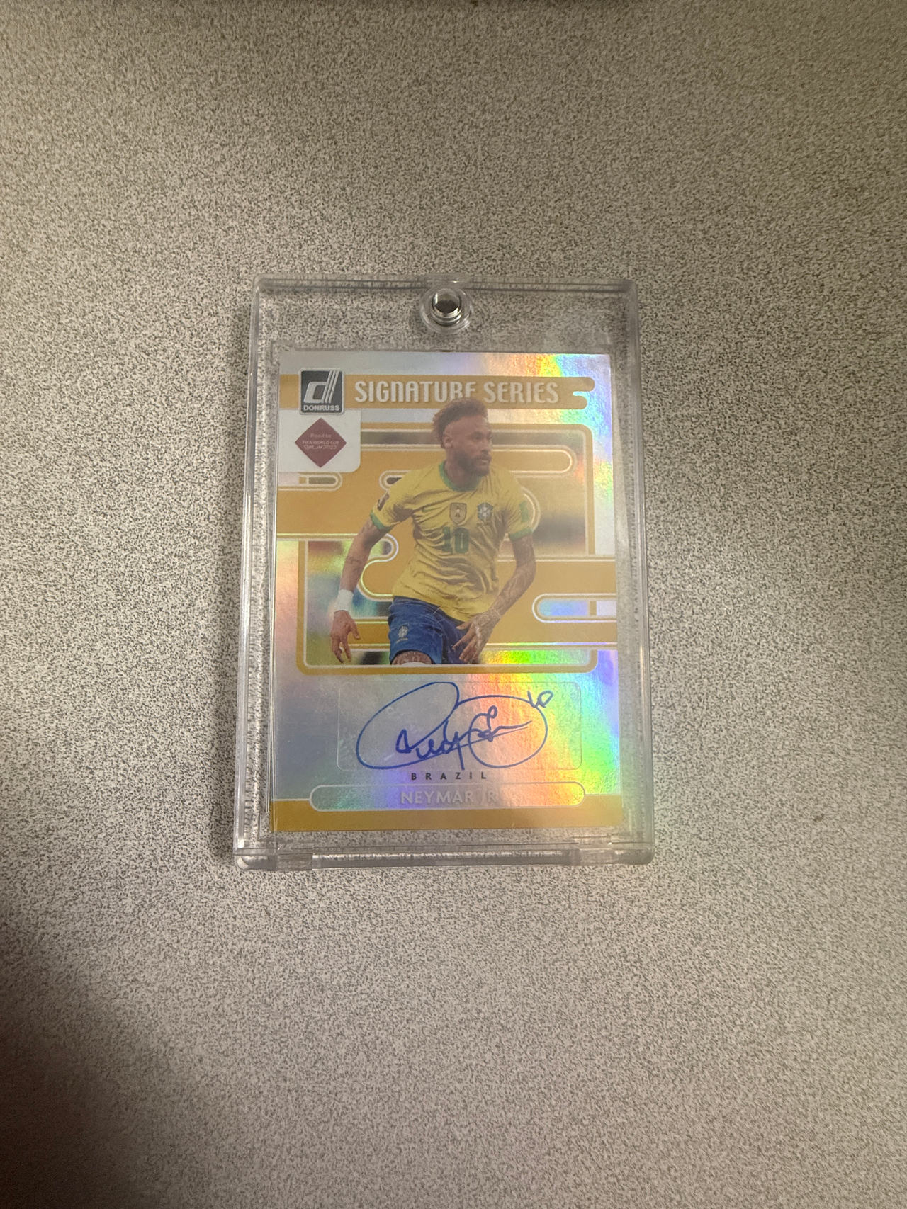 Donruss Signature Series Neymar Jr. Autograph Card