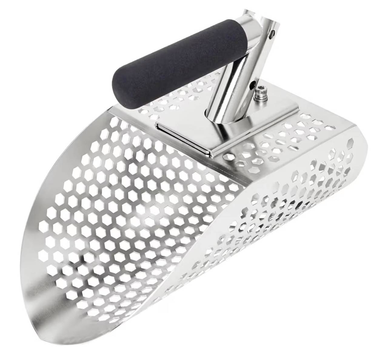 Dr. Ötek Stainless Steel Metal Detecting Sand Scoop with Handle
