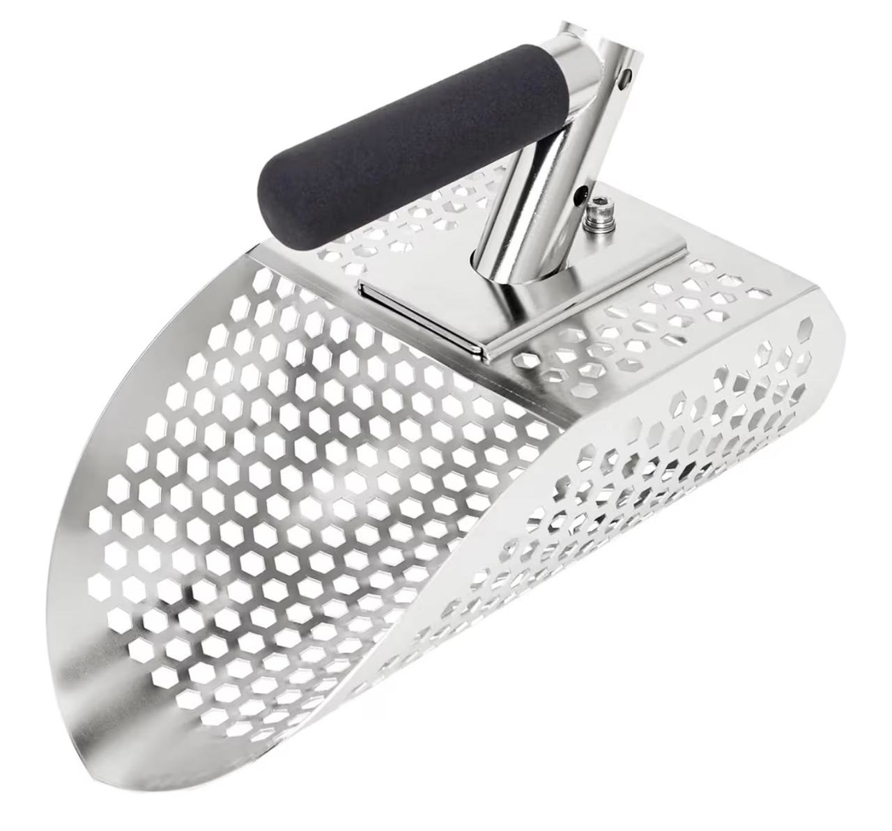 Dr. Ötek Stainless Steel Metal Detecting Sand Scoop with Handle