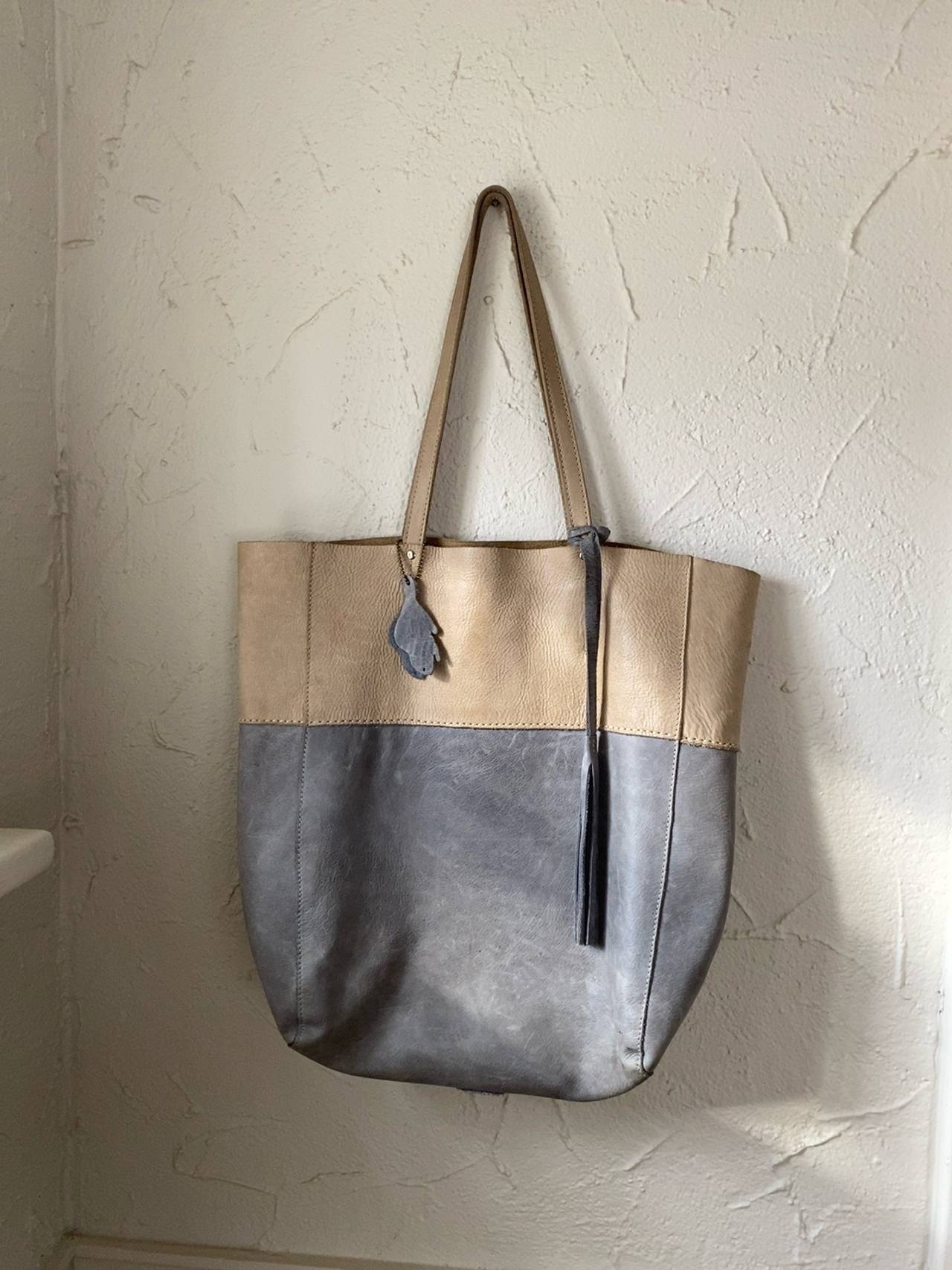 Jessica Leopard Print Tote with Tan Straps