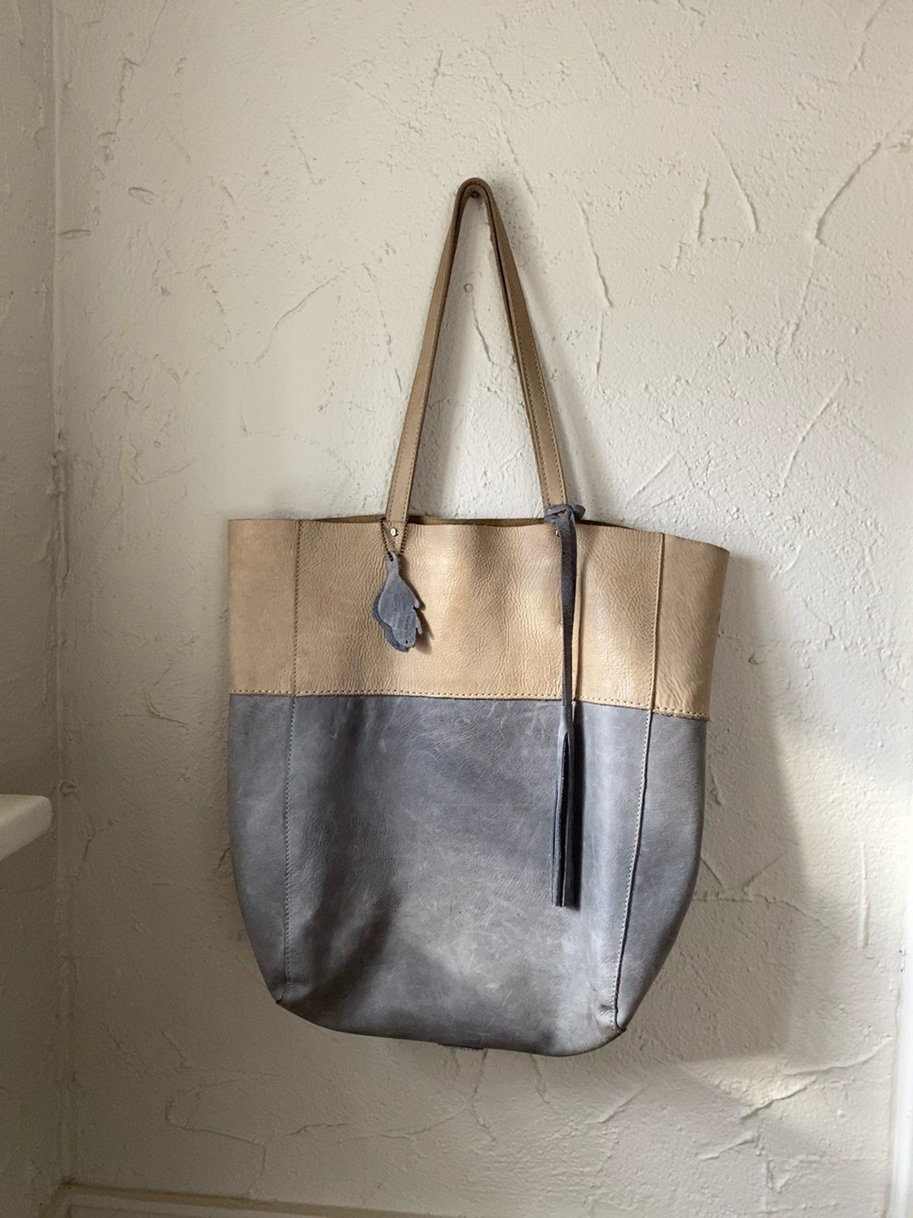 Jessica Leopard Print Tote with Tan Straps