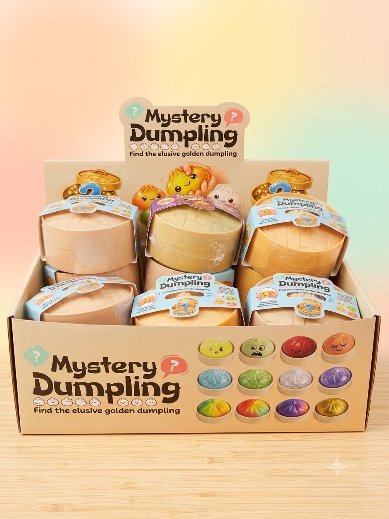 Top Trenz Mystery Dumpling Squishy Toy