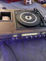 Stereo System with Turntable record player, Cassette & AM/FM - Image 1