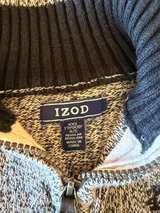 IZOD Boys' Quarter-Zip Marled Sweater - Image 3