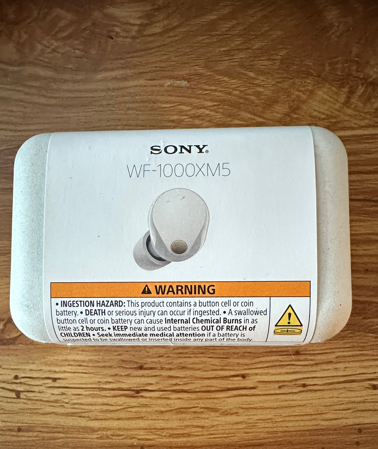 Sony WF-1000XM5 Noise Canceling Earbuds - Silver