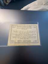 Philippines 50 Centavos Mindanao 1944 Emergency Banknote - Image 1