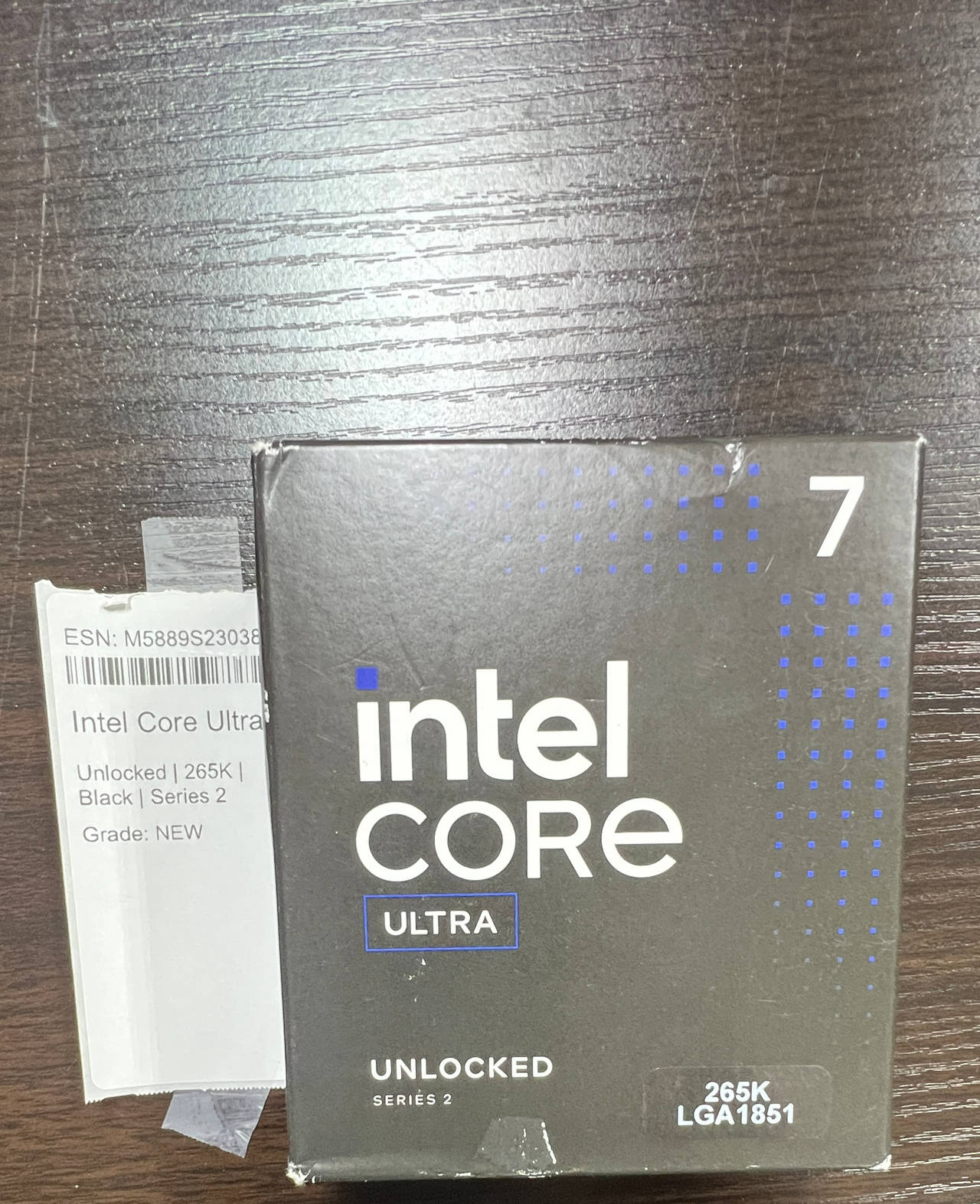Intel Core Ultra 7 265K Processor Unlocked Series 2