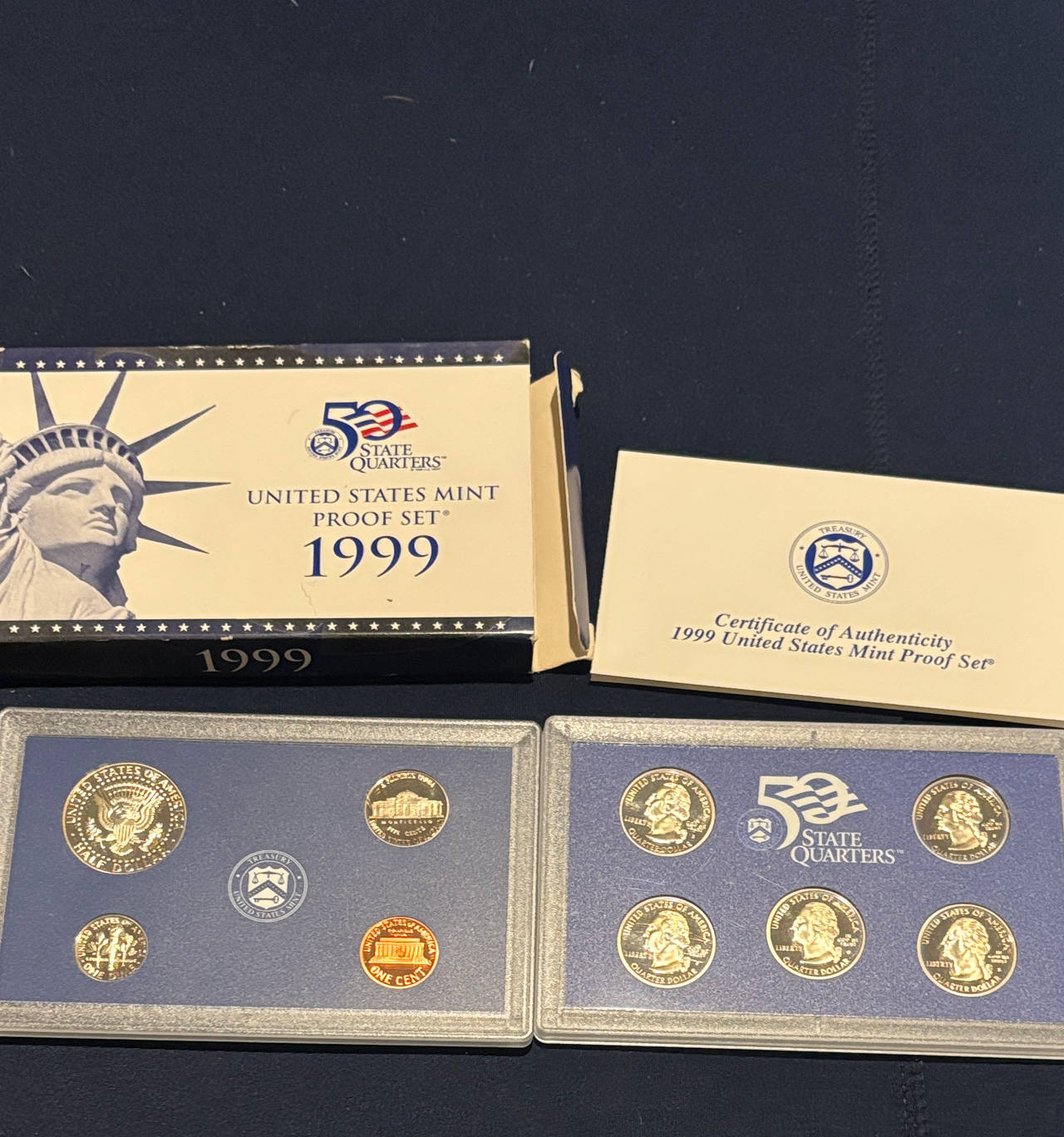 1999 United States Mint Proof Set