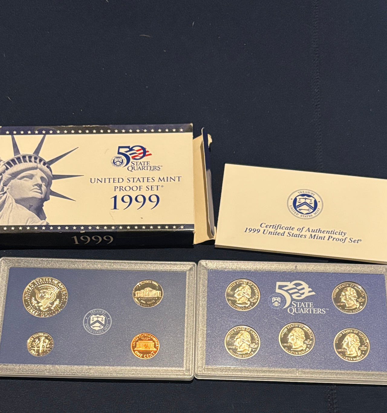 1999 United States Mint Proof Set