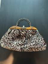 Vintage Leopard Print Evening Bag - Image 3