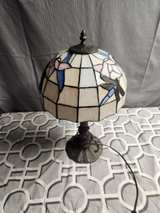 Tiffany Style Dragonfly Stained Glass Table Lamp - Image 2