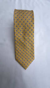 Nordstrom Men's Shop Yellow Silk Medallion Tie - Image 2