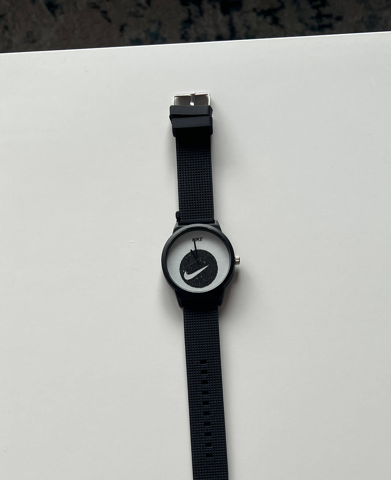 Nike Analog Sport Watch Black/White