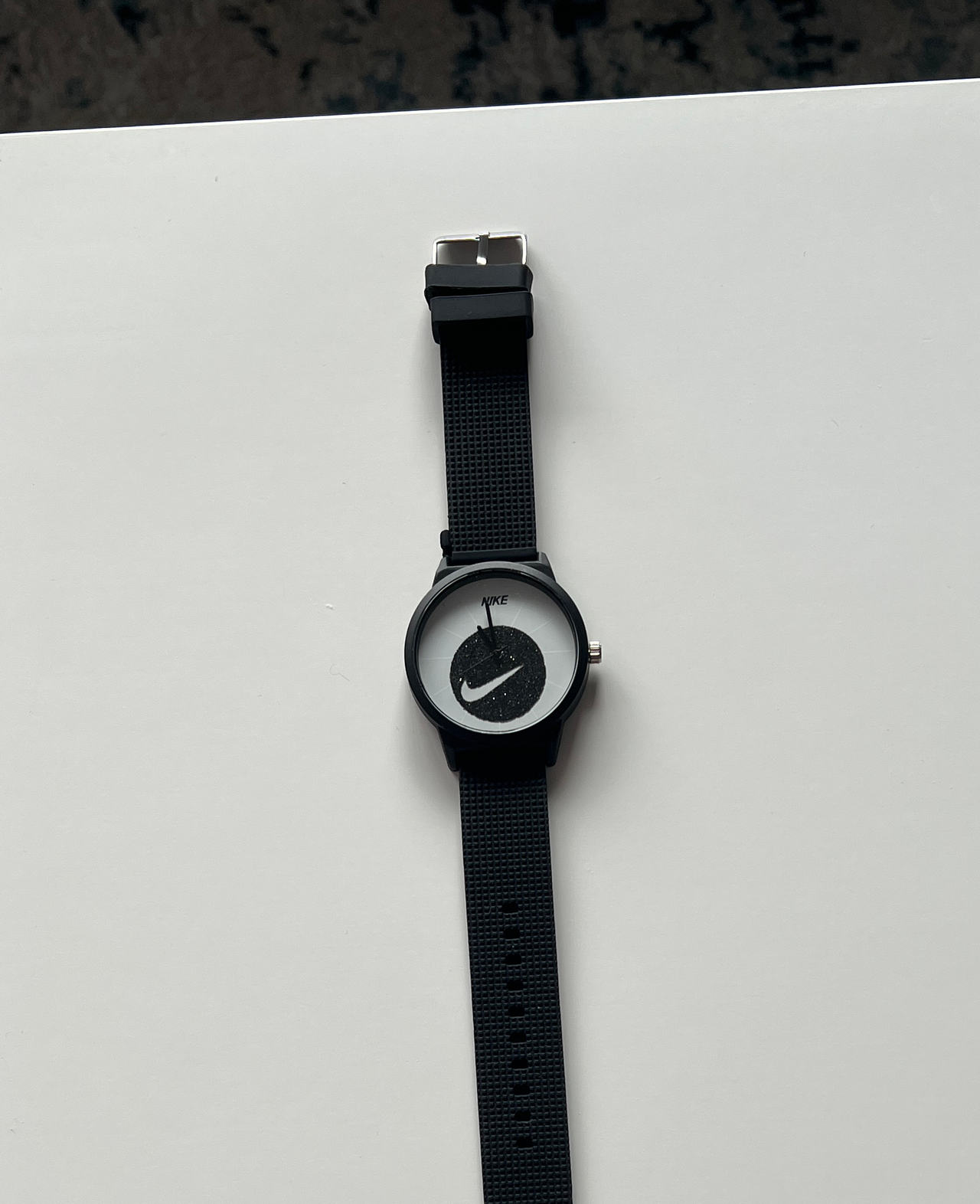 Nike Analog Sport Watch Black/White
