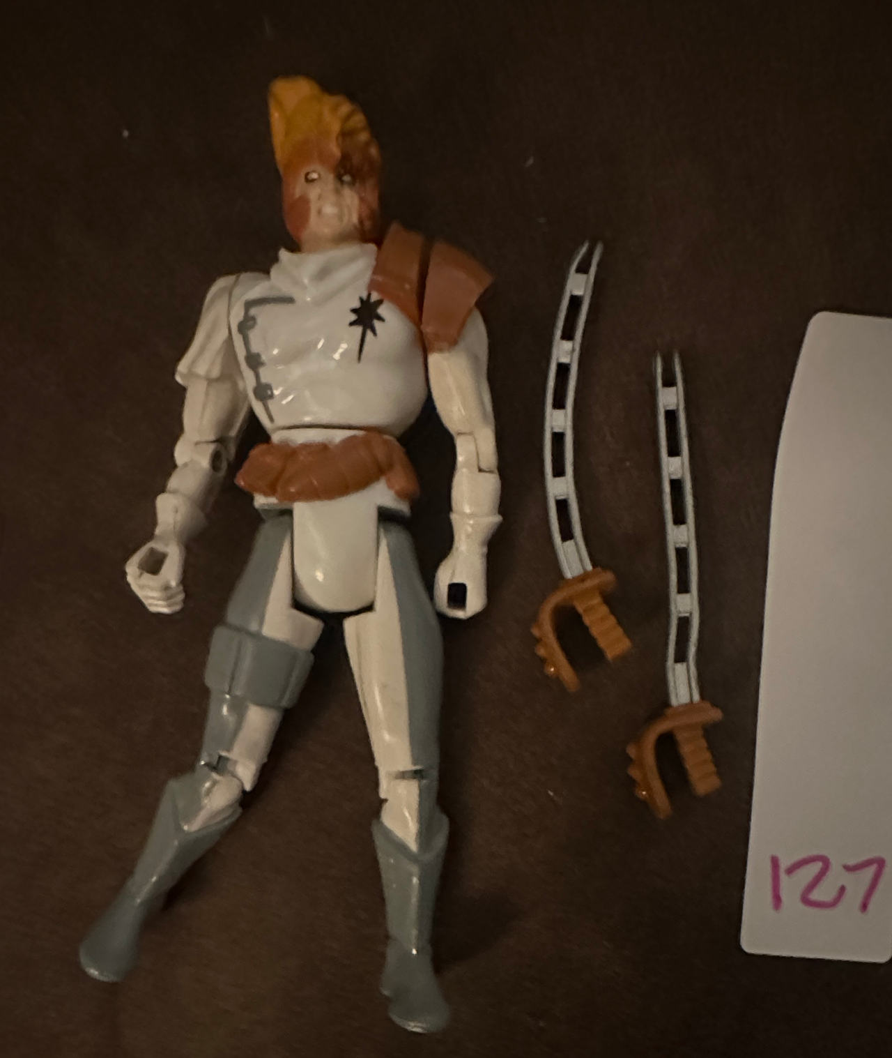 Toy Biz Marvel X-Force Shatterstar Action Figure COMPLETE accessories