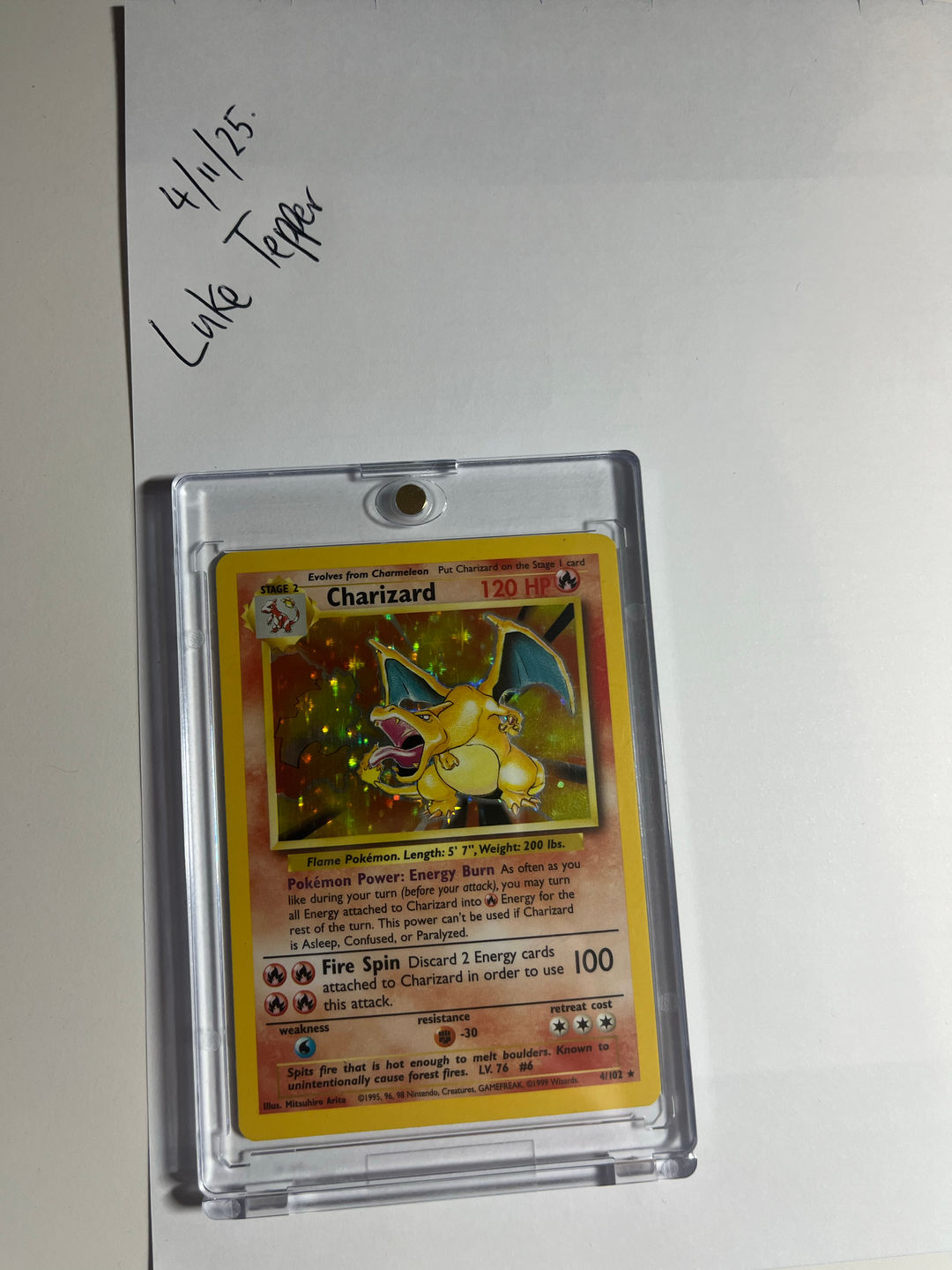 Charizard Pokémon Card