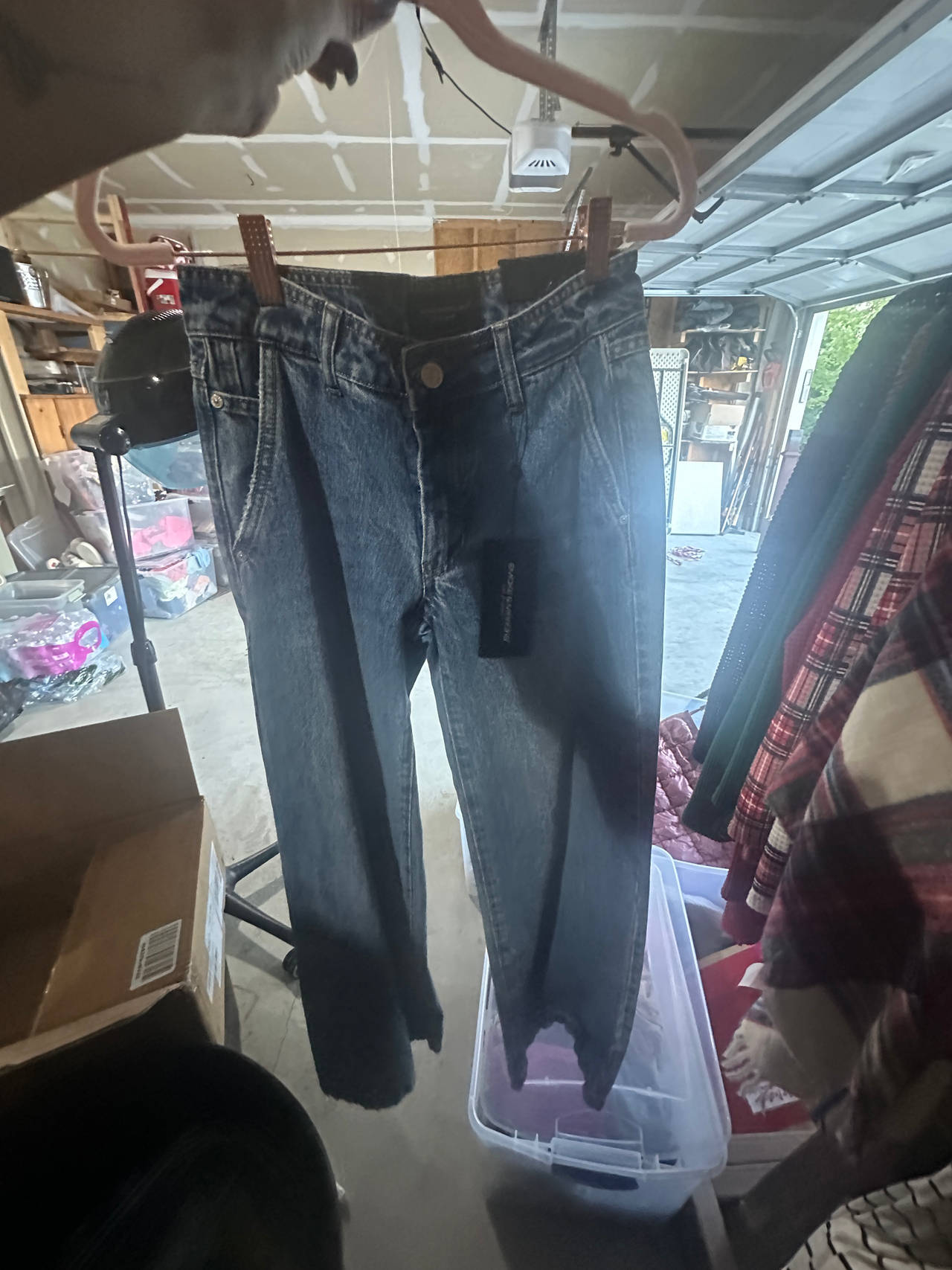 Denim Jeans smoke and mirror size 24