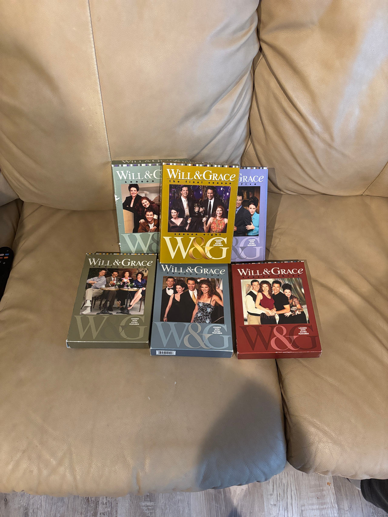 Will & Grace DVD Season Sets Lot