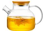 PARACITY Glass Teapot Stovetop 20 OZ/600ml, Borosilicate Clear Tea Kettle - Image 1