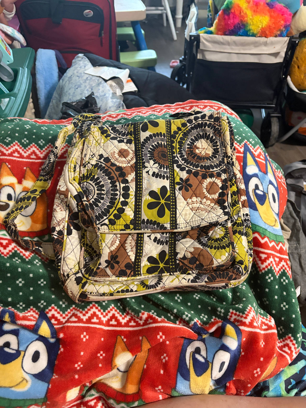 Vera Bradley Hipster Crossbody Bag in Night and Day
