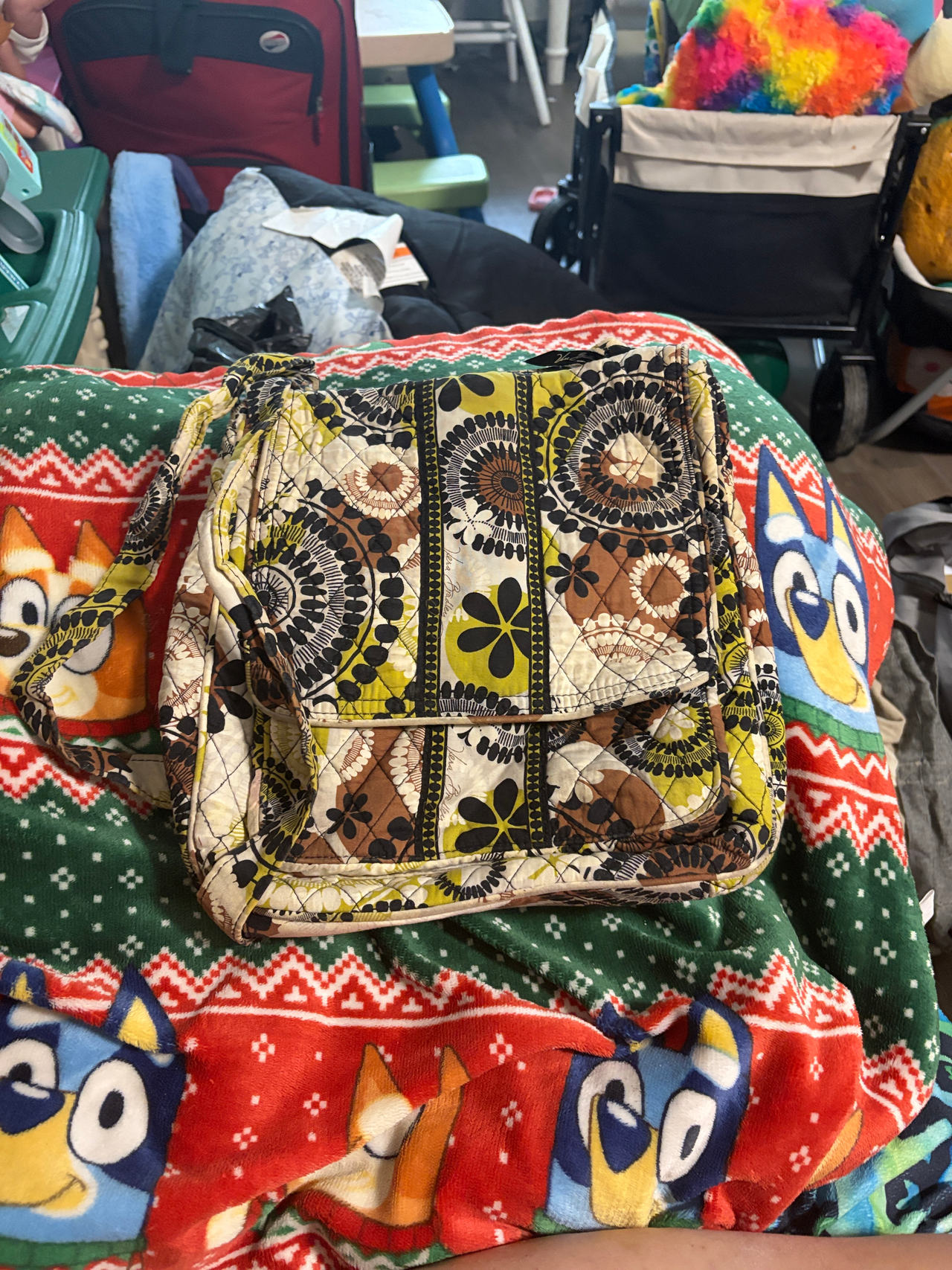 Vera Bradley Hipster Crossbody Bag in Night and Day