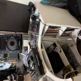 Dual Sf DJ Workstation with Record Storage - Image 5