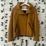 Anthropologie Cartonnier Wool Blend Moto Jacket - Image 3