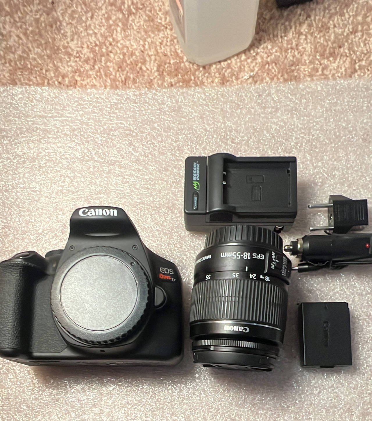 Canon EOS Rebel T7 with 18-55mm Lens