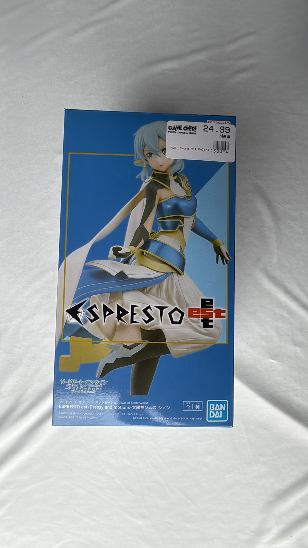 Bandai Spirits Sword Art Online Espresto est Solus Sinon Figure