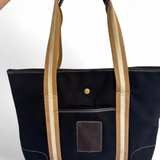 large Scala Collezione black nylon tote bag - Image 1