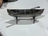 James W. Tufts Silver Plated Canoe - Image 3