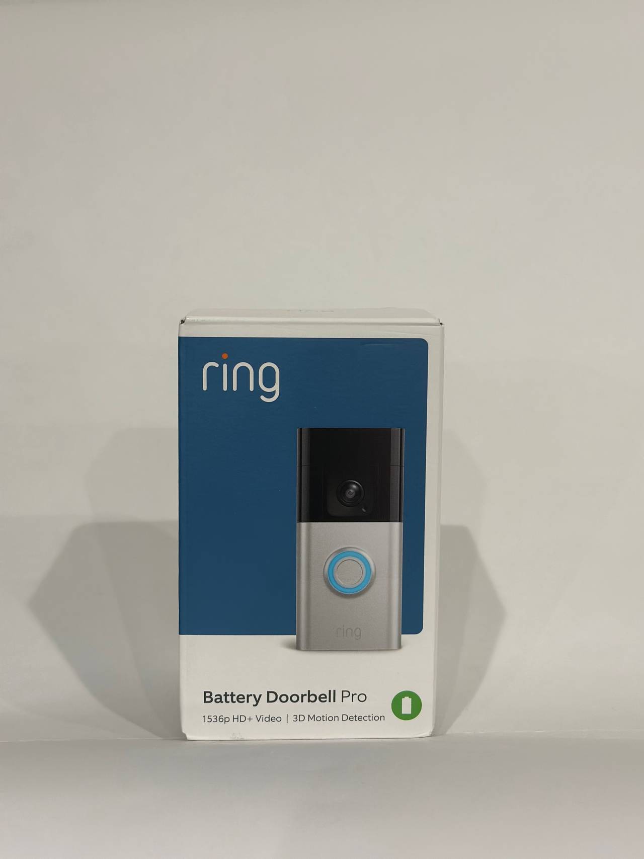 Ring Battery Doorbell Pro Satin Nickel