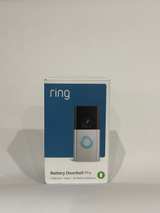 Ring Battery Doorbell Pro Satin Nickel - Image 1