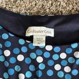 Coldwater Creek Polka Dot Dress Size Petite Large - Image 6