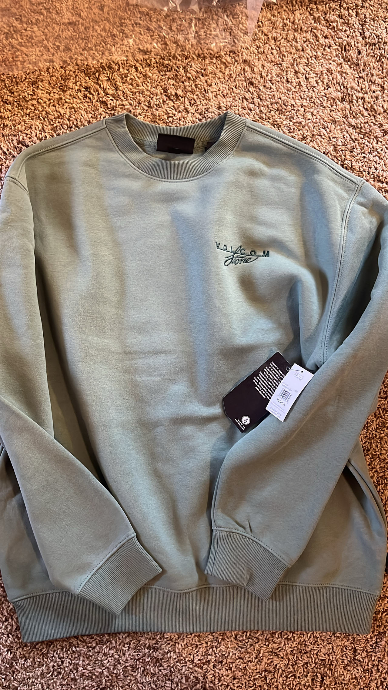 Volcom Stone Crewneck Sweatshirt new with tags xl