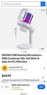 Maono DGM20 Gaming USB Microphone - Image 3