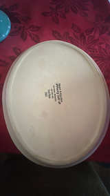 Vintage Floral Ceramic Serving Platter
 - Image 2
